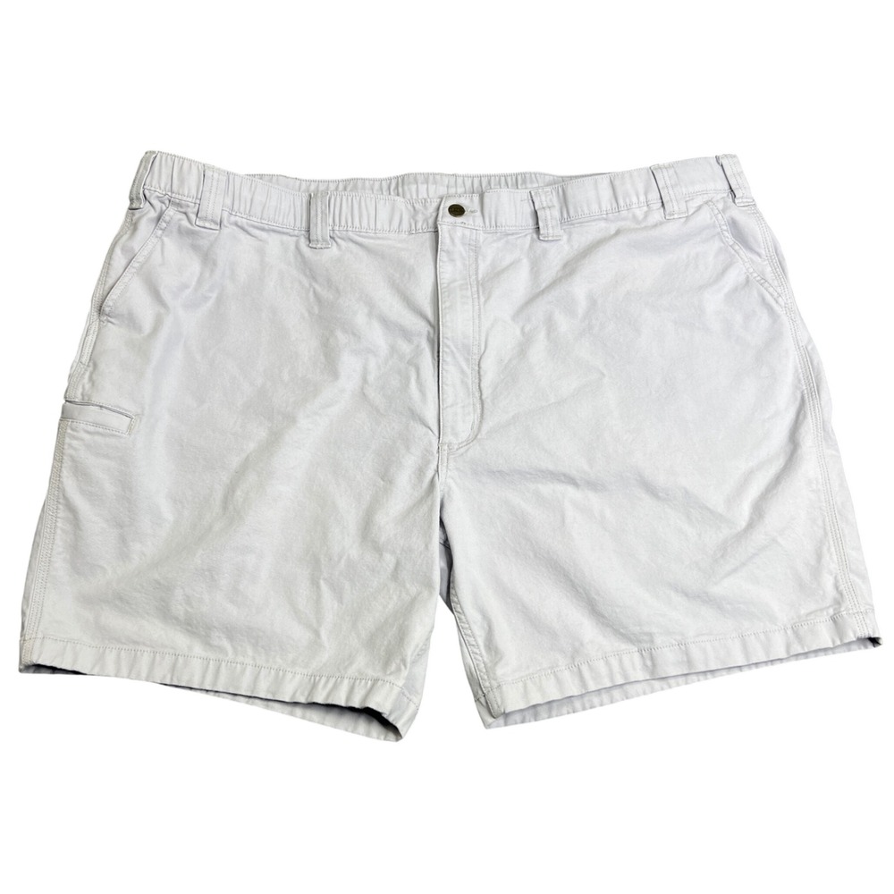 Carhartt‎ Mens Rugged Flex Relaxed Fit 8in Canvas Work Short Gray BS5841-M Sz 52